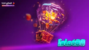 Visual bertema gurun dan bison dari slot Fire Stampede